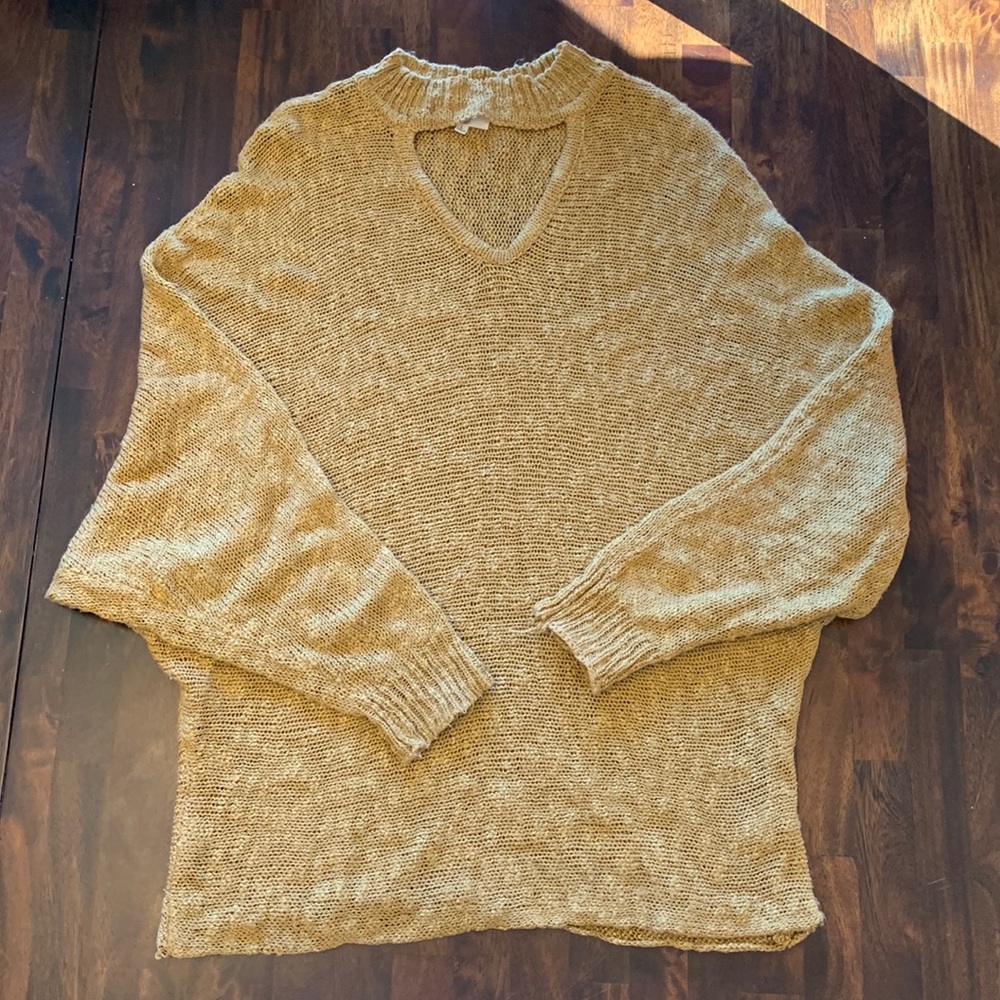 Mustard yellow sweater